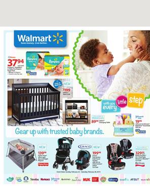 Baby Products Walmart Ad March 2015