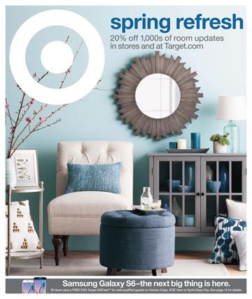 Target Weekly Ad Preview Spring Home Sale