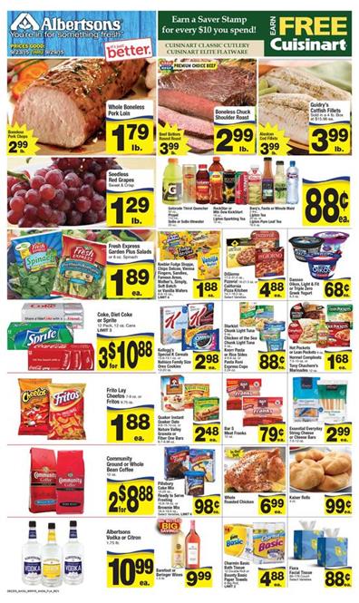 Albertsons Weekly Ad Preview Sep 23 - Sep 29 2015