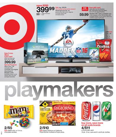 Target Weekly Ad Electronics Aug 30 - Sep 5 2015