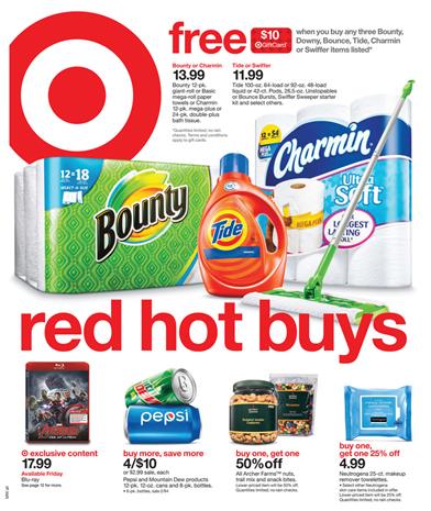 Target Ad Red Hot Buys Last Day Oct 2