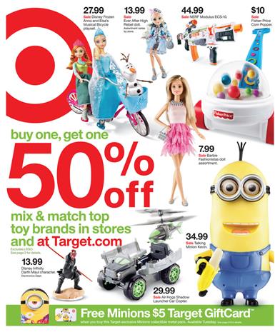 Target Ad Toy Sale Gifts For Christmas December 2015