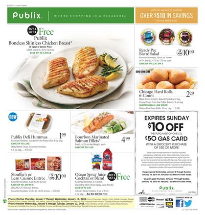 Publix Weekly Ad Offers Jan 9 2016