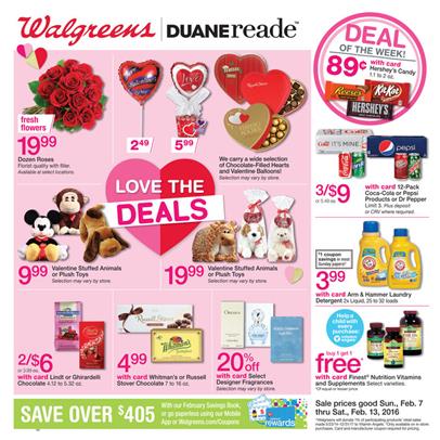 Walgreens Ad Valentine's Day Gifts 2016