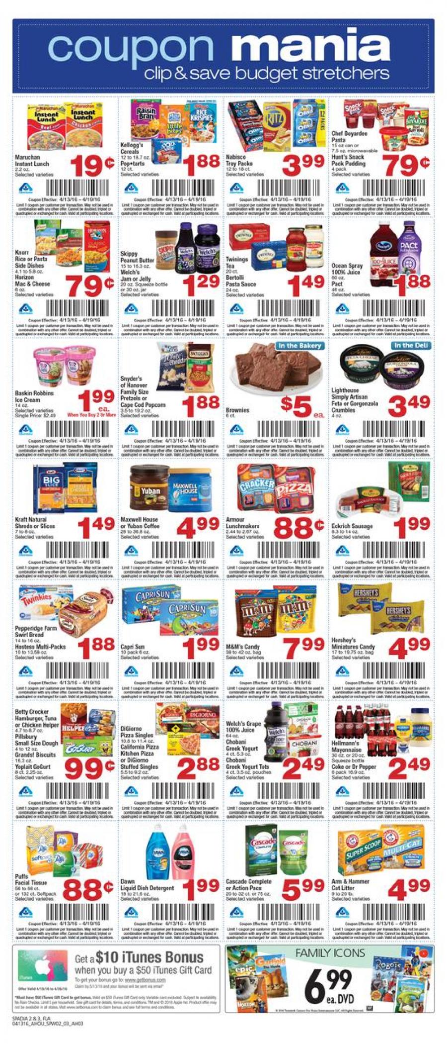 Albertsons Weekly Ad 16 Apr 2016