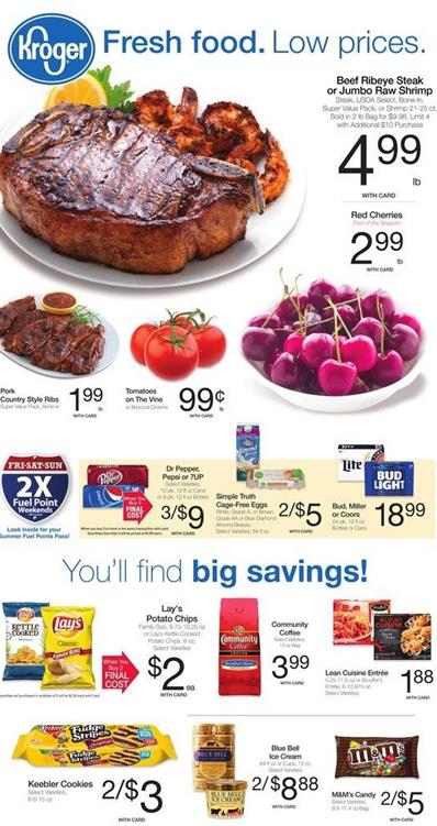 Kroger Ad May 4 2016 Savings and Product Range