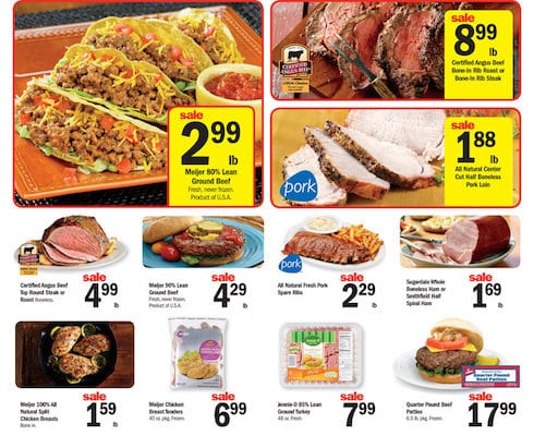 Meijer Weekly Ad Meat Offers Apr 2016