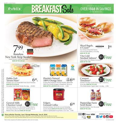 Publix Weekly Ad June 1 - 7 2016