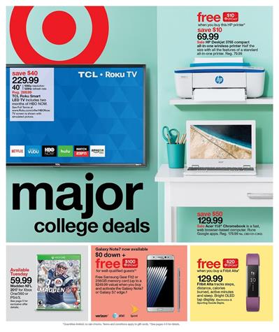 Target Weekly Ad Aug 21 - 27, 2016 Deals