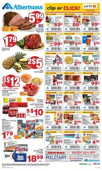 Albertsons Weekly Ad Holiday Deals Dec 7 - 13 2016