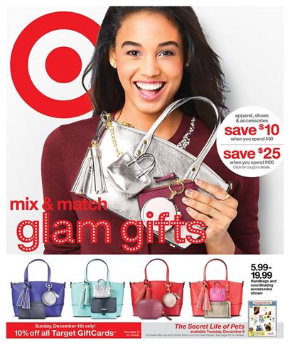 Target Weekly Ad Dec 4 - 10 2016 Holiday Deals