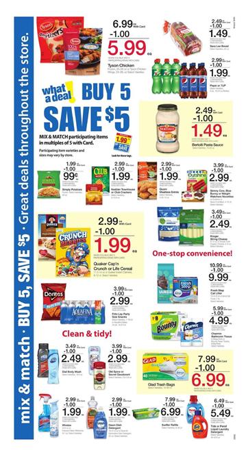 Fry's Weekly Ad Buy 5 Save $5 Deals 4 - 10 January 2017