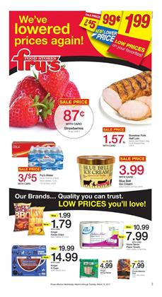 Fry's Weekly Ad Low Prices Mar 8 - 14 2017