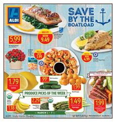 Seafood and Organic Deals ALDI Weekly Ad Mar 1 - 7 2017