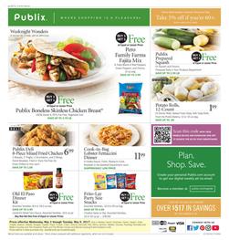 Publix Weekly Ad Fresh Produce May 3 - 9 2017