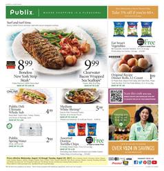 Publix Weekly Ad Deals Aug 16 - 22 2017