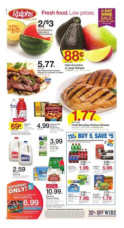 Ralphs Weekly Ad Deals Aug 2 - 8 2017
