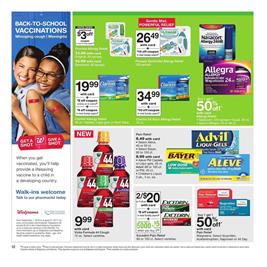 Walgreens Weekly Ad Pharmacy Aug 6 - 12 2017