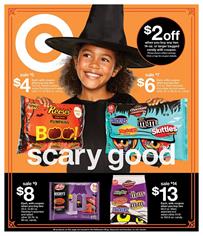 Target Weekly Ad Halloween Deals October 22 - 28, 2017