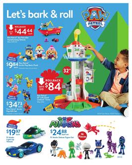 Walmart Ad Toy Sale November - December 2017