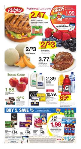 Ralphs Weekly Ad Deals February 21 27 2018