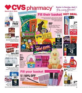 CVS Weekly Ad Easter Sale March 25 31 2018