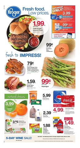 Kroger Weekly Ad Deals March 21 27 2018