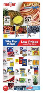 Meijer Ad Easter Sale March 25 31 2018