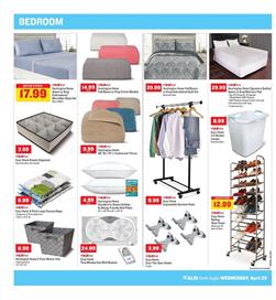 ALDI Weekly Ad Bedroom Products April 25 May 1 2018