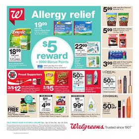 Walgreens Weekly Ad Grocery April 22 28 2018