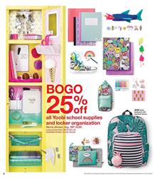 Target Weekly Ad School Products Jul 22 28 2018