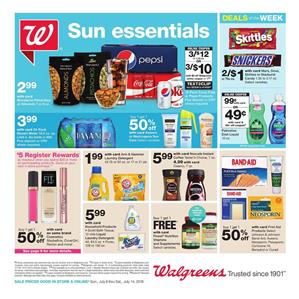 Walgreens Weekly Ad Deals Jul 8 14 2018