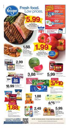 Kroger Weekly Ad Mix and Match Sale Sep 12 18 2018