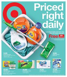 Target Weekly Ad Household Products October 2018
