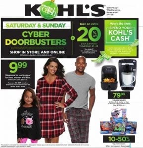 Kohls Cyber Monday Ad 2018