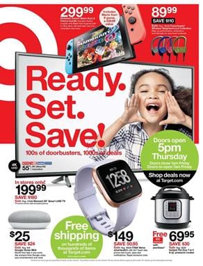 Target Ad Black Friday Early Access Doorbuster TVs