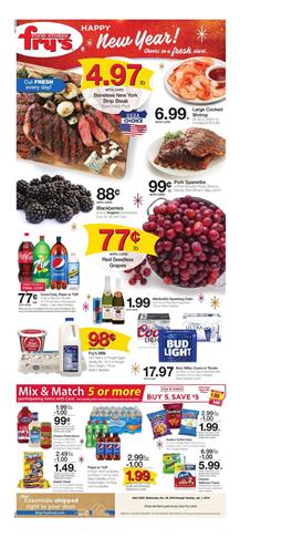 Frys Weekly Ad New Year Sale December 26 2018