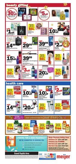 Meijer Weekly Ad Holiday Gifts Dec 16 24 2018