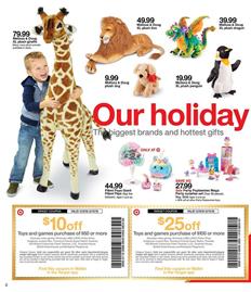 Target Weekly Ad Holiday Toys Dec 9 15 2018