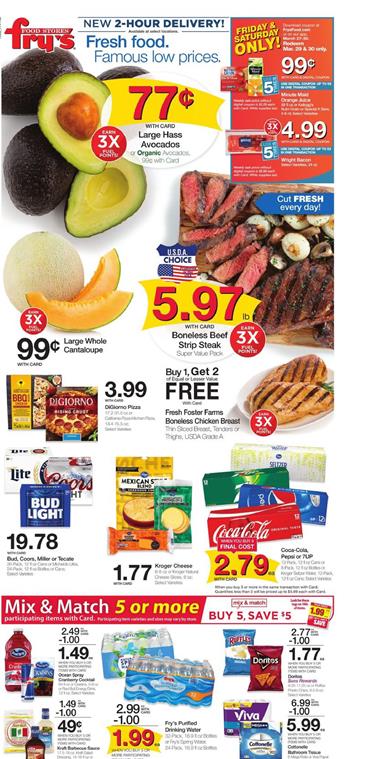 Frys Weekly Ad Grocery Sale Mar 27 Apr 2 2019