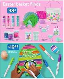 Walmart Ad Easter Products Mar 29 Apr 13 2019