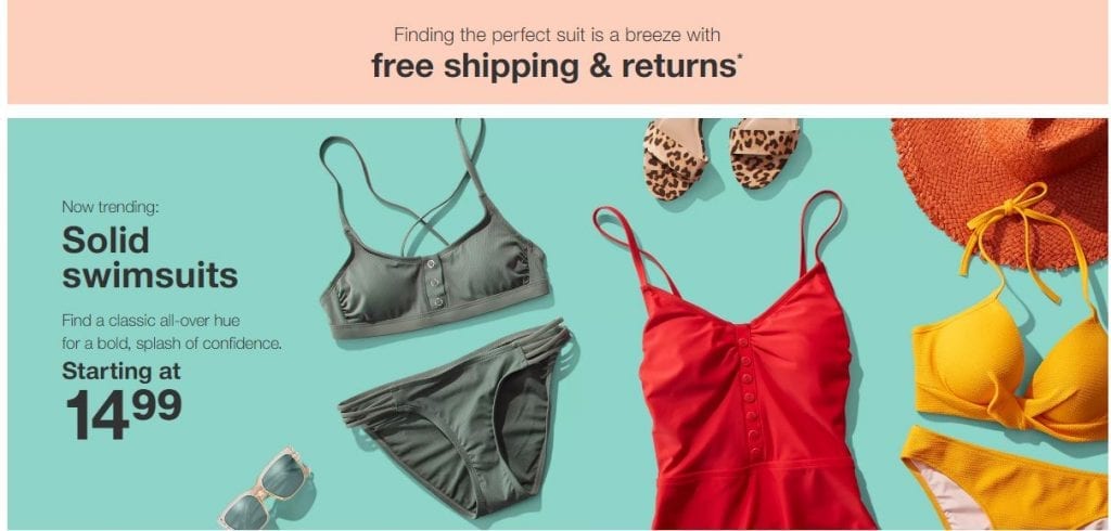 Target Swimsuit Sale May 2019
