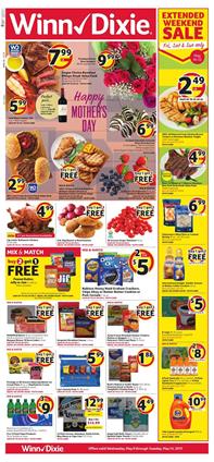 Winn Dixie Weekly Ad Grocery Sale May 8 14 2019