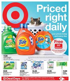 Target Weekly Ad Household Products Jul 7 13 2019