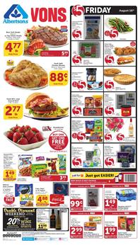 Vons Weekly Ad Deals Aug 14 20 2019
