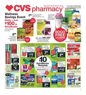 CVS Fall Beauty Savings Weekly Ad Sep 29 Oct 5 2019