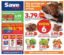 Save A Lot Weekly Ad Meat Sale Oct 2 8 2019