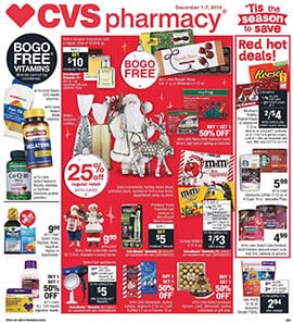 CVS Weekly Ad Dec 1 - 7, 2019 Holiday Deals