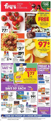 Fry's Weekly Ad Deals Jan 8 - 14, 2020