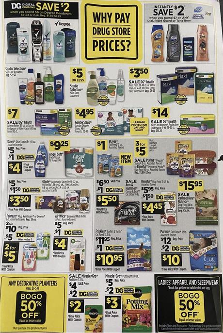 Dollar General Ad Preview May 3 9 2020